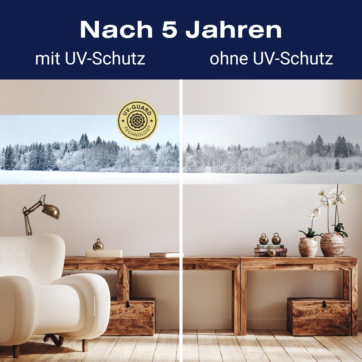 Panorama-Fototapete Winterwald M0090 - Bild 9 Panorama-Fototapete Winterwald M0090 - Bild 9