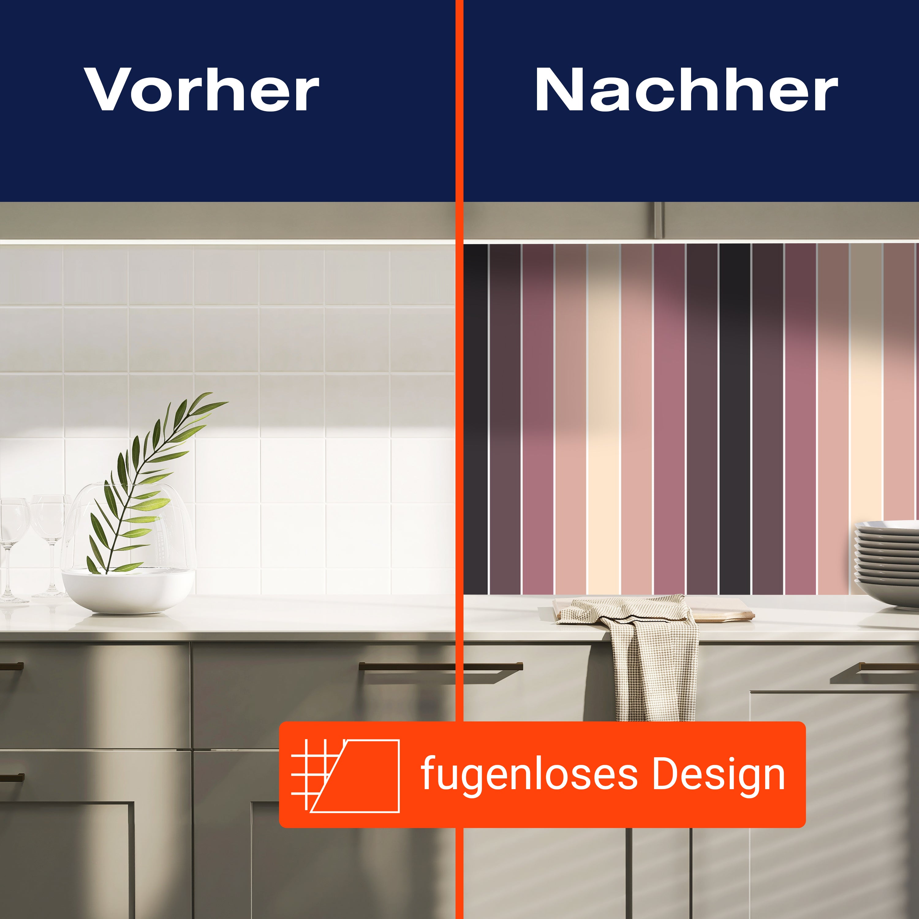 Küchenrückwand Lipstick Muster M0091 entdecken - Bild 9 Küchenrückwand Lipstick Muster M0091 entdecken - Bild 9