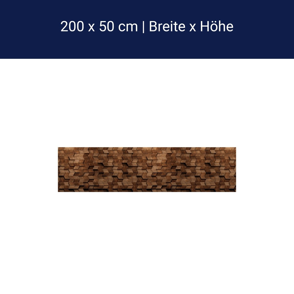 Panorama-Fototapete Geometrisches Holzmuster M0093 Panorama-Fototapete Geometrisches Holzmuster M0093