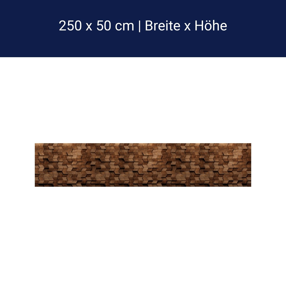 Panorama-Fototapete Geometrisches Holzmuster M0093 Panorama-Fototapete Geometrisches Holzmuster M0093