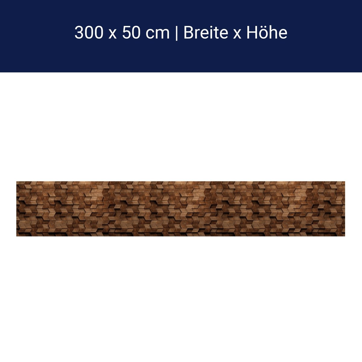 Panorama-Fototapete Geometrisches Holzmuster M0093 Panorama-Fototapete Geometrisches Holzmuster M0093