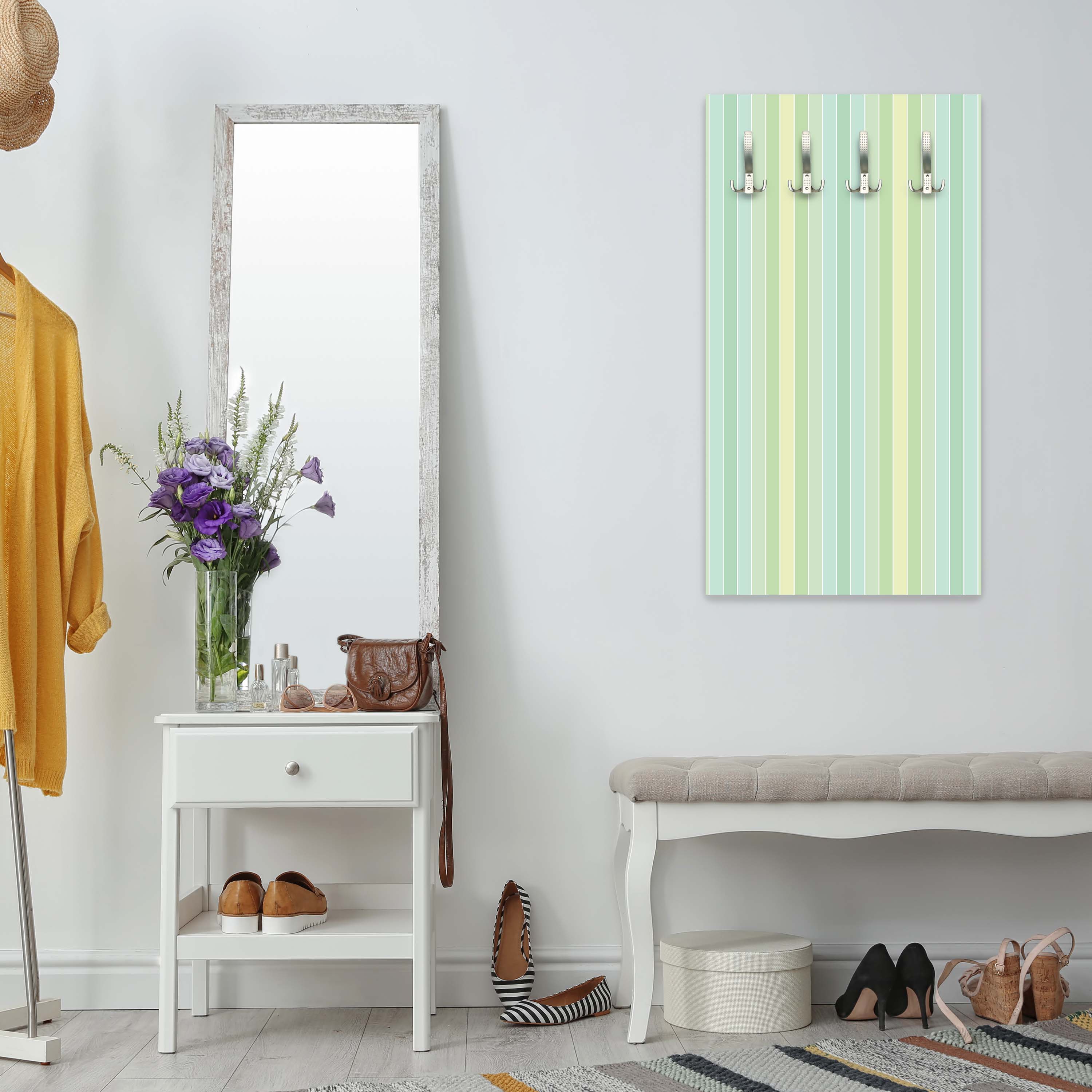 Garderobe Pastellmint Muster M0094 entdecken - Bild 6 Garderobe Pastellmint Muster M0094 entdecken - Bild 6