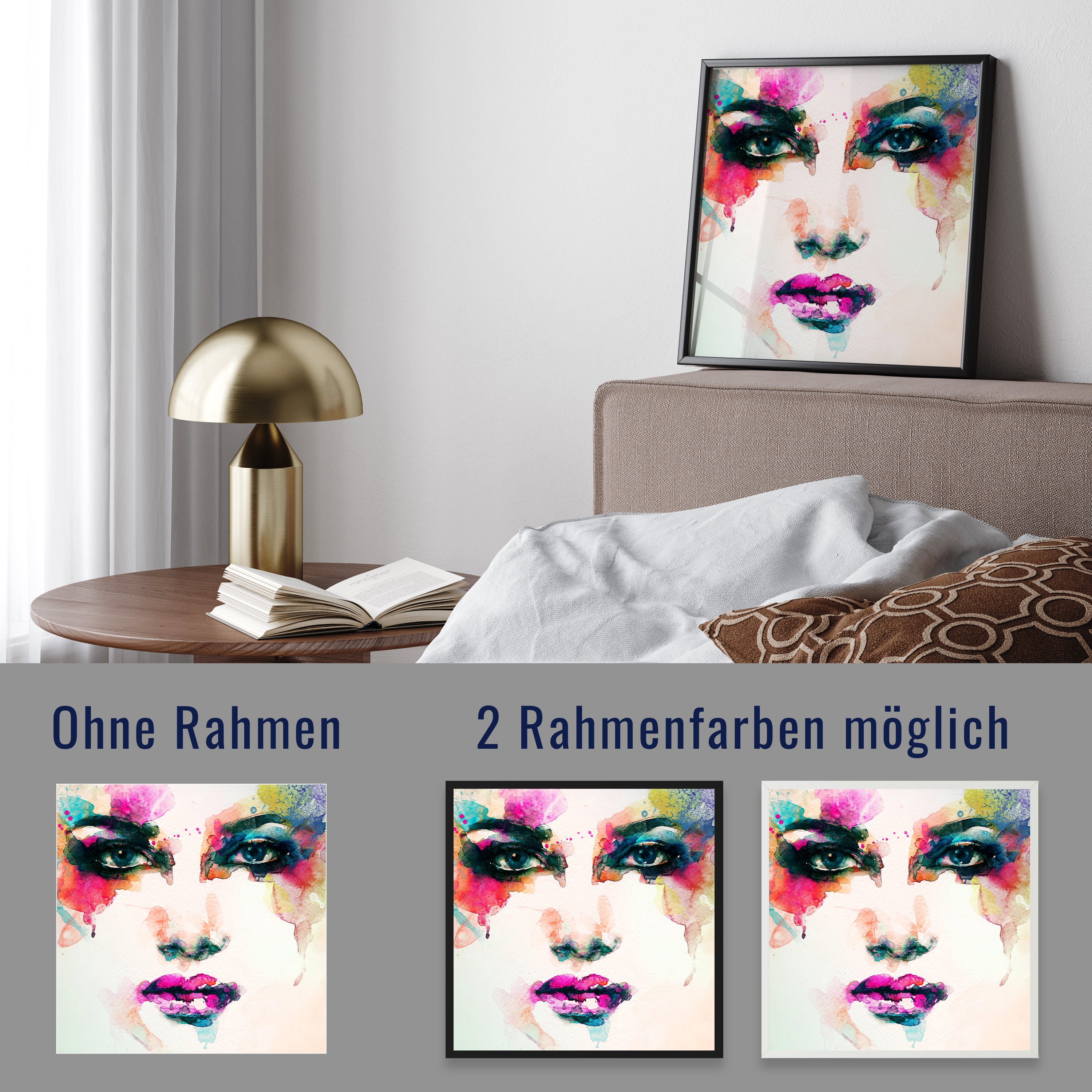wandmotiv24 Poster, Poster - Makeup - M0095 - Bild 4 wandmotiv24 Poster, Poster - Makeup - M0095 - Bild 4