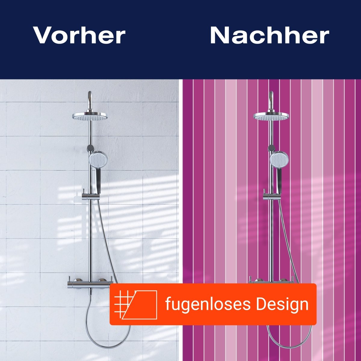 Duschwand Pink Muster M0096 entdecken - Bild 9 Duschwand Pink Muster M0096 entdecken - Bild 9