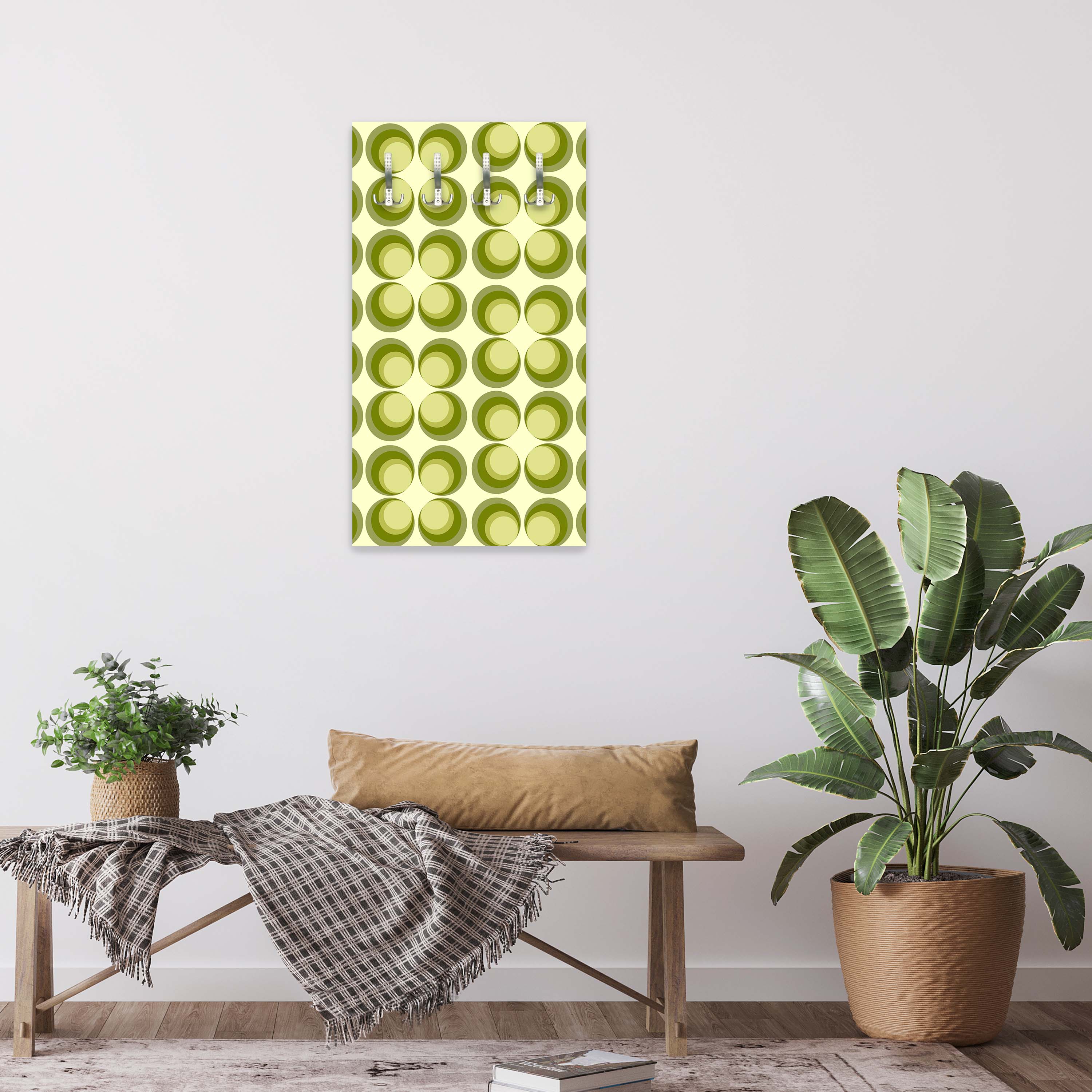 Garderobe Retrokreise Grün M0097 entdecken - Bild 2 Garderobe Retrokreise Grün M0097 entdecken - Bild 2