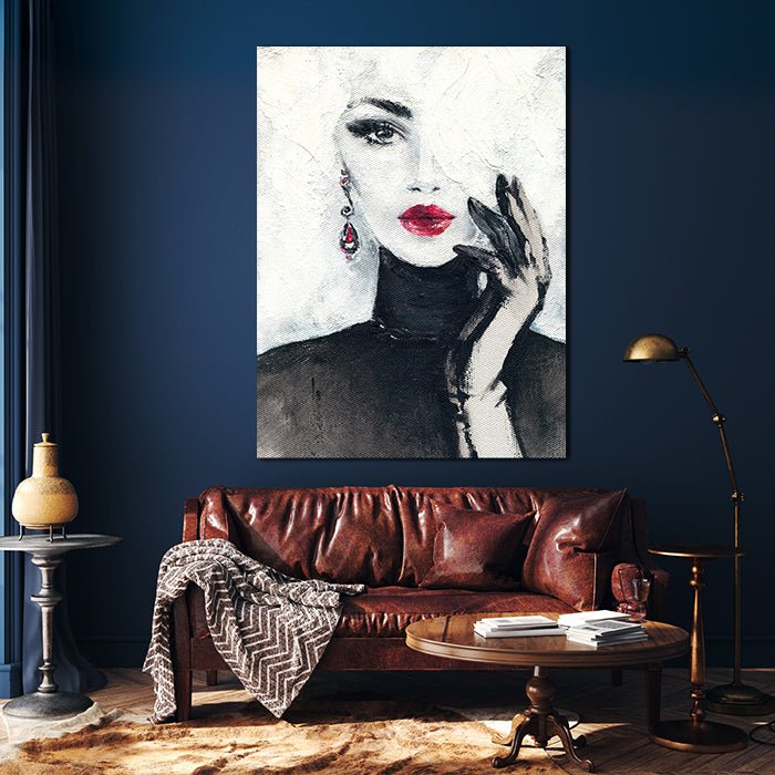 Acrylbild Acrylbild Makeup, Hochformat M0098 M0098 - Bild 3 Acrylbild Acrylbild Makeup, Hochformat M0098 M0098 - Bild 3