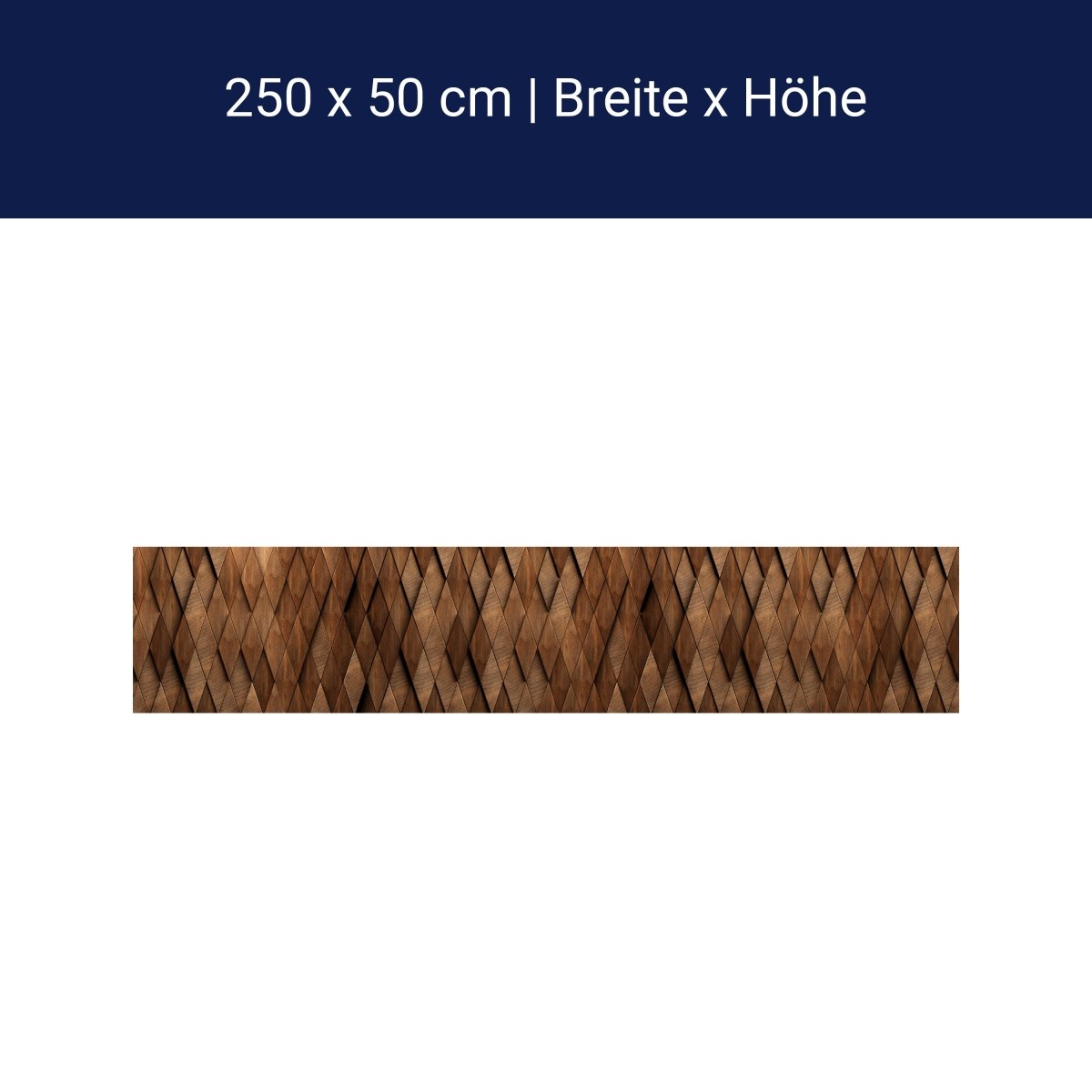 Panorama-Fototapete Geometrisches Holzmuster M0098 Panorama-Fototapete Geometrisches Holzmuster M0098