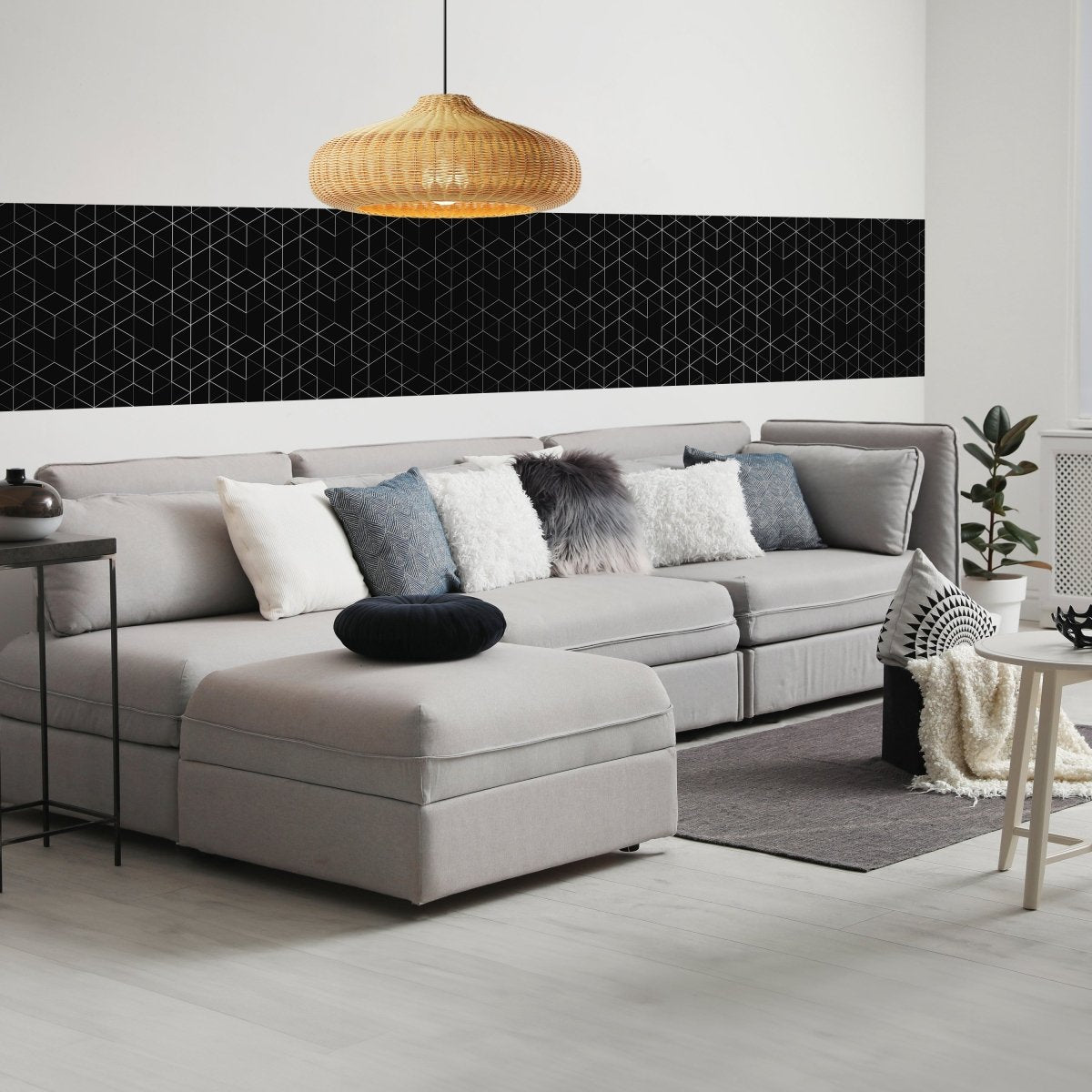 Panorama-Fototapete Geometrisches Muster M0099 - Bild 1 Panorama-Fototapete Geometrisches Muster M0099 - Bild 1