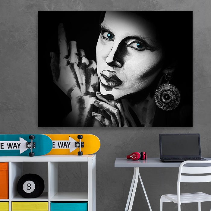 Acrylbild Acrylbild Makeup, Querformat M0101 M0101 - Bild 2 Acrylbild Acrylbild Makeup, Querformat M0101 M0101 - Bild 2