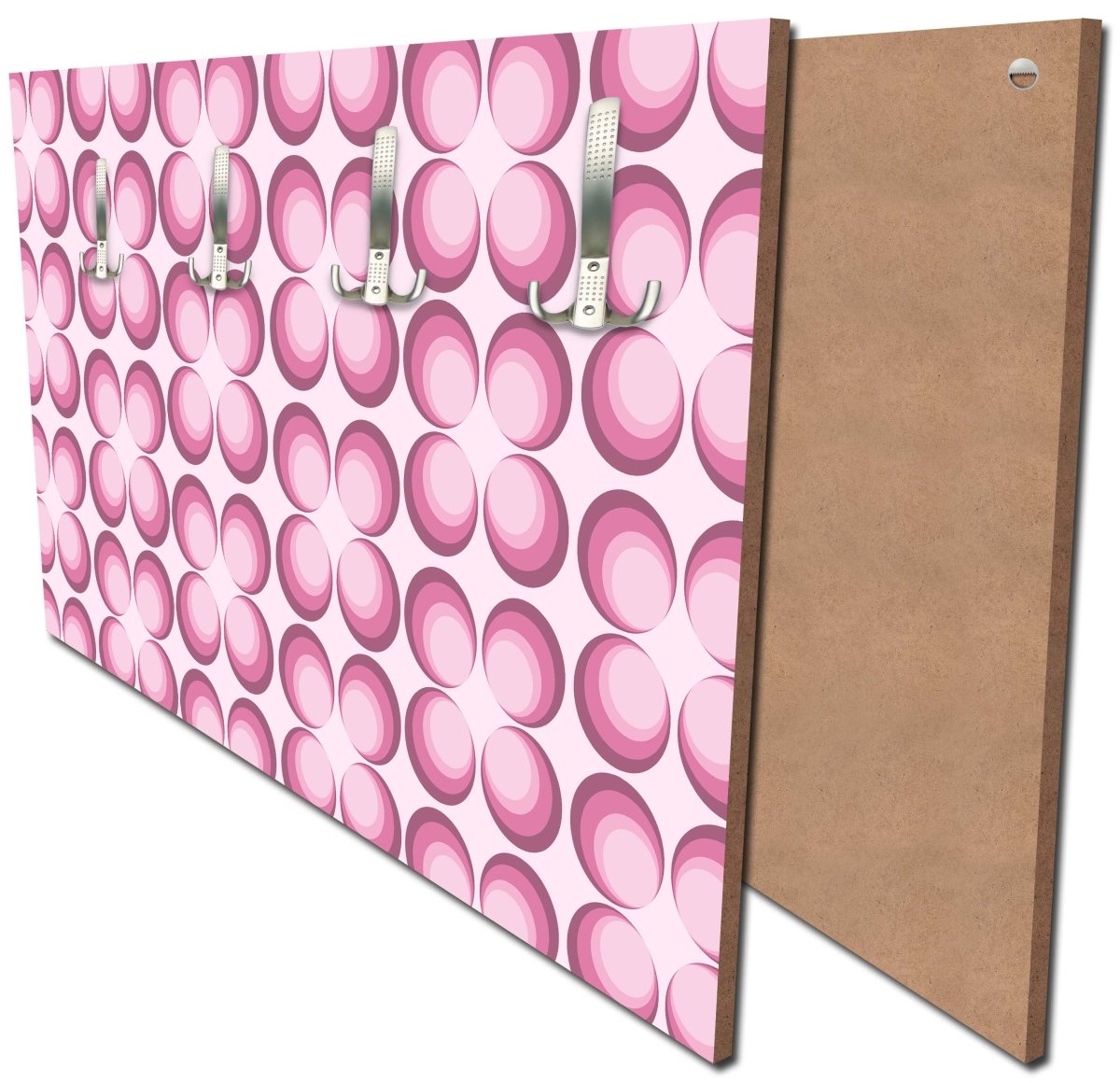 Garderobe Retrokreise Rosa Muster M0101 Garderobe Retrokreise Rosa Muster M0101