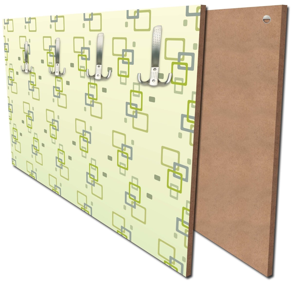 Garderobe Retrokästchen Grün Muster M0102 Garderobe Retrokästchen Grün Muster M0102