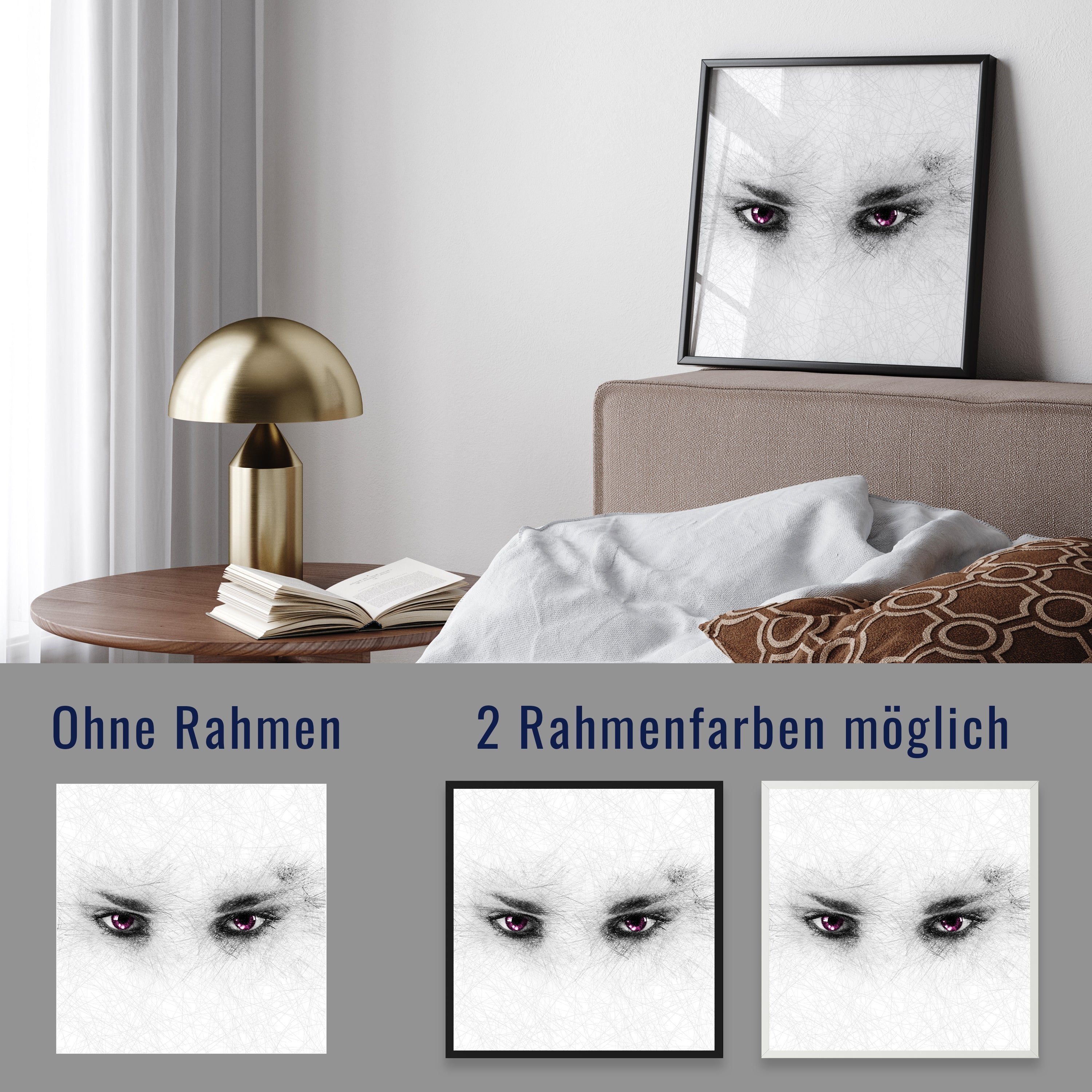 wandmotiv24 Poster, Poster - Makeup - M0107 - Bild 4 wandmotiv24 Poster, Poster - Makeup - M0107 - Bild 4