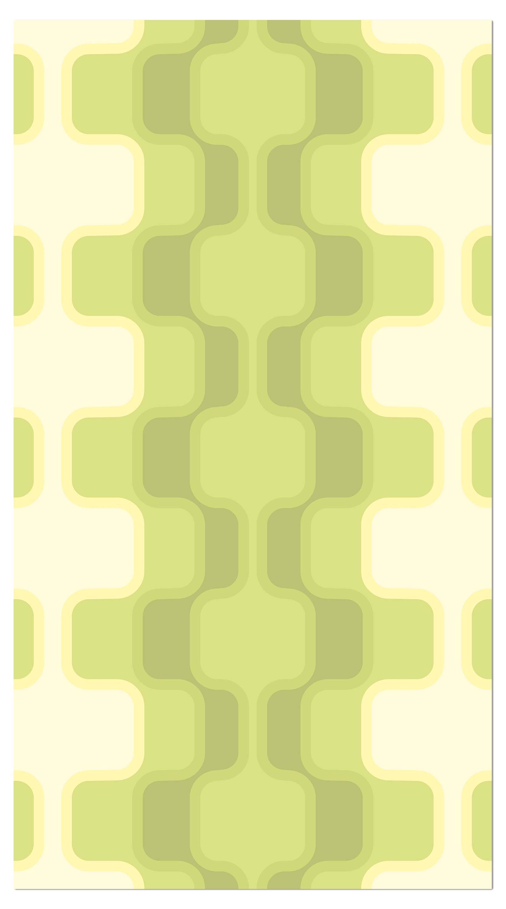 Garderobe Retromuster Grün Muster M0108 entdecken - Bild 4 Garderobe Retromuster Grün Muster M0108 entdecken - Bild 4