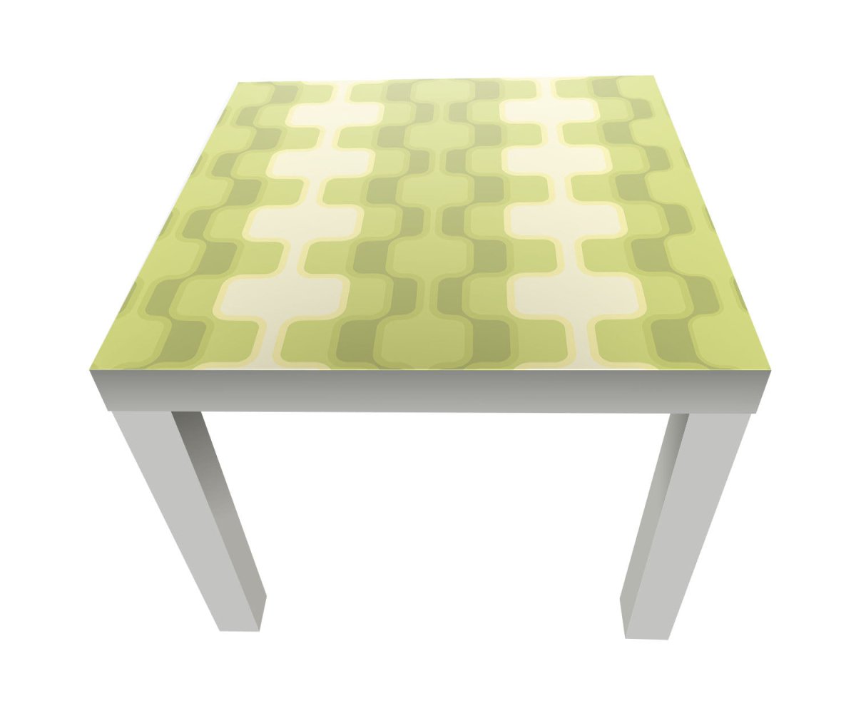 Beistelltisch Retromuster Grün Muster M0108 entdecken - Bild 1 Beistelltisch Retromuster Grün Muster M0108 entdecken - Bild 1