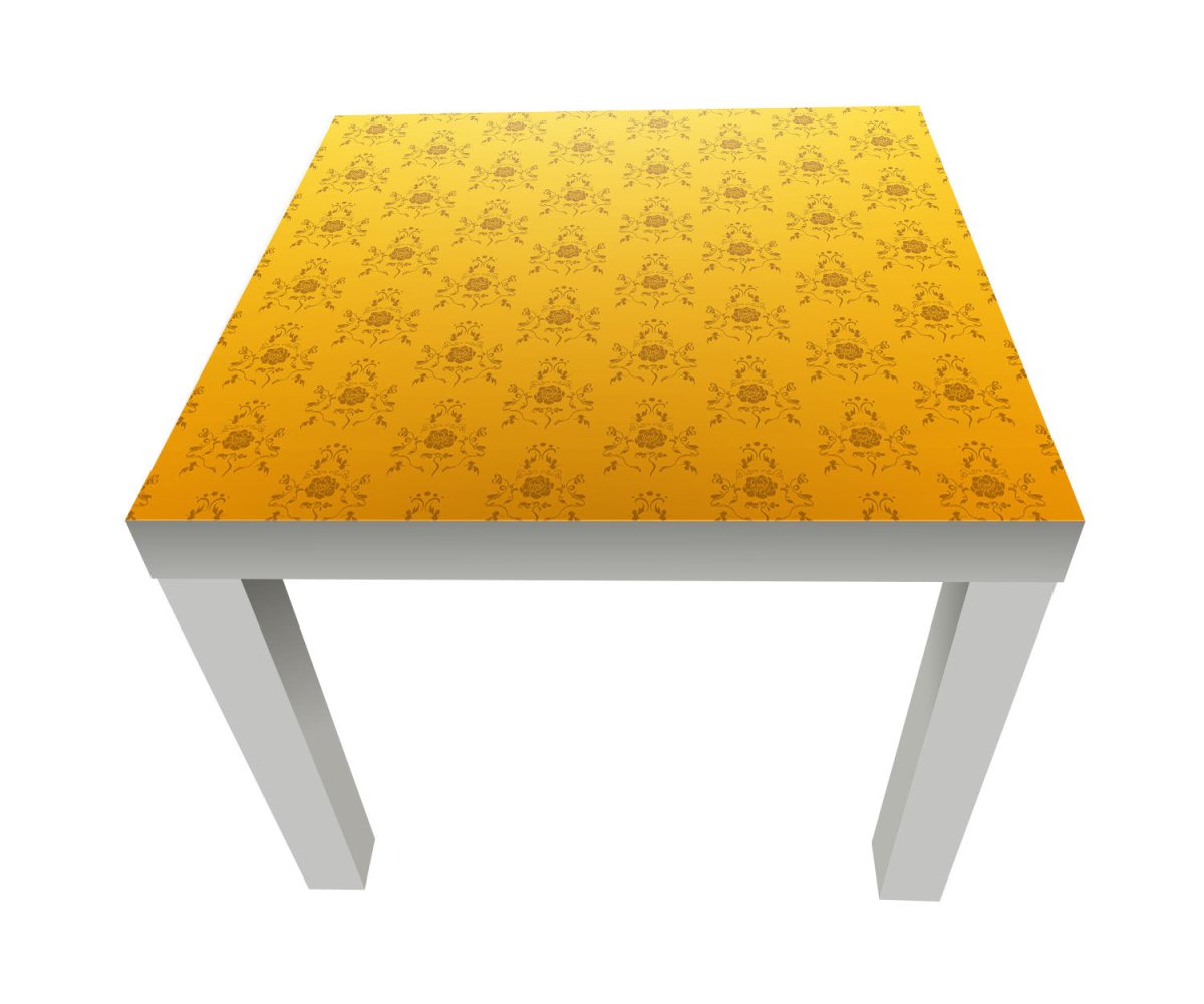 Beistelltisch Barock Gelb Muster M0118 entdecken - Bild 1 Beistelltisch Barock Gelb Muster M0118 entdecken - Bild 1