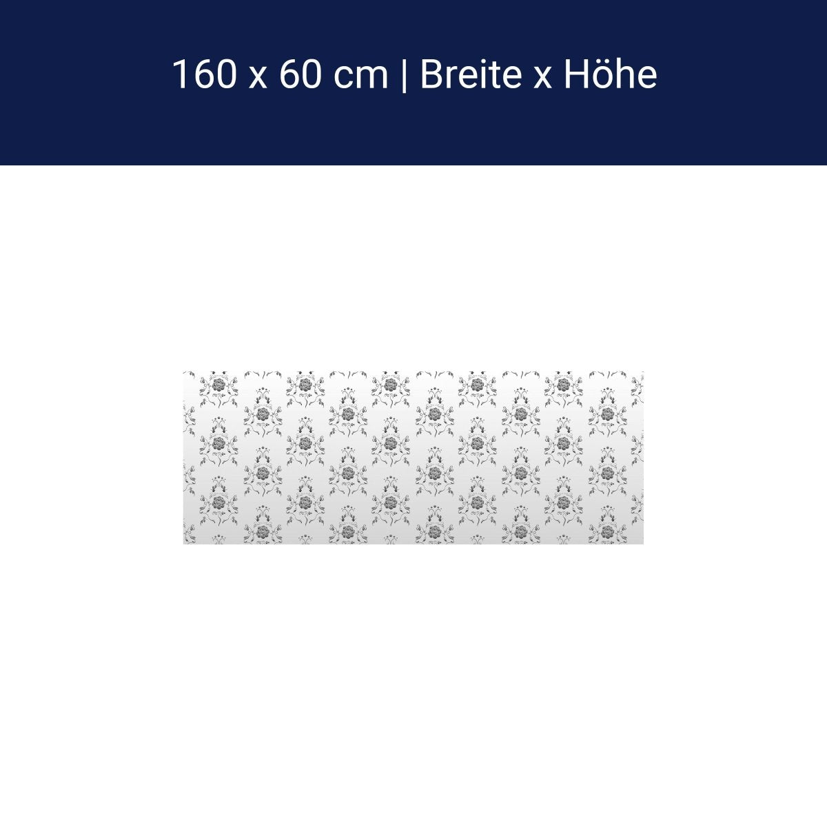 Küchenrückwand Barock Weissgrau Muster M0121 Küchenrückwand Barock Weissgrau Muster M0121