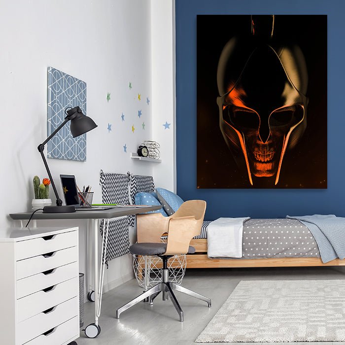 Acrylbild Acrylbild Totenkopf, Hochformat M0123 M0123 - Bild 3 Acrylbild Acrylbild Totenkopf, Hochformat M0123 M0123 - Bild 3