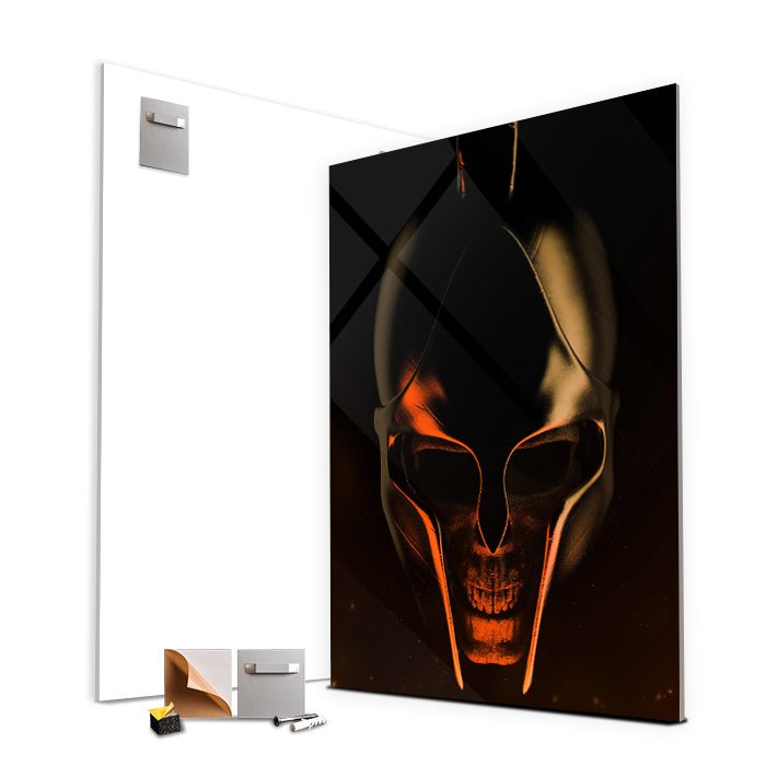 Acrylbild Acrylbild Totenkopf, Hochformat M0123 M0123 - Bild 4 Acrylbild Acrylbild Totenkopf, Hochformat M0123 M0123 - Bild 4