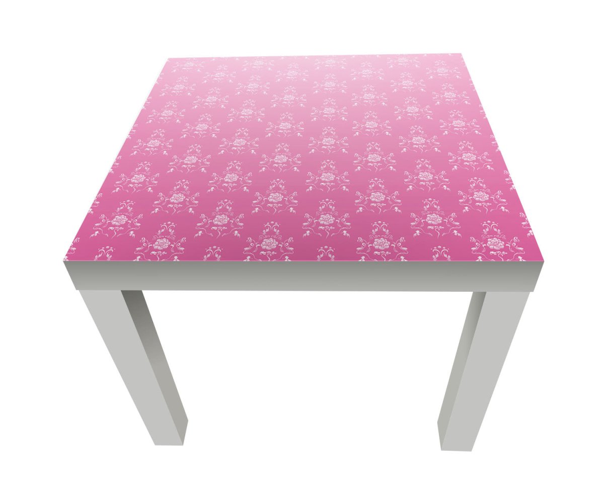 Beistelltisch Barock Pink Muster M0123 entdecken - Bild 1 Beistelltisch Barock Pink Muster M0123 entdecken - Bild 1