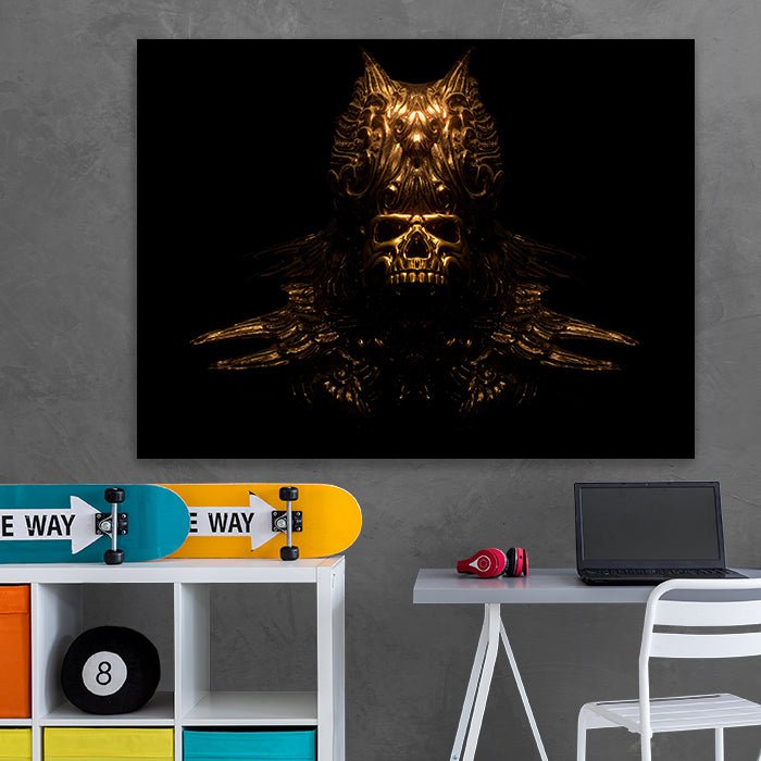 Acrylbild Acrylbild Totenkopf, Querformat M0125 M0125 - Bild 2 Acrylbild Acrylbild Totenkopf, Querformat M0125 M0125 - Bild 2