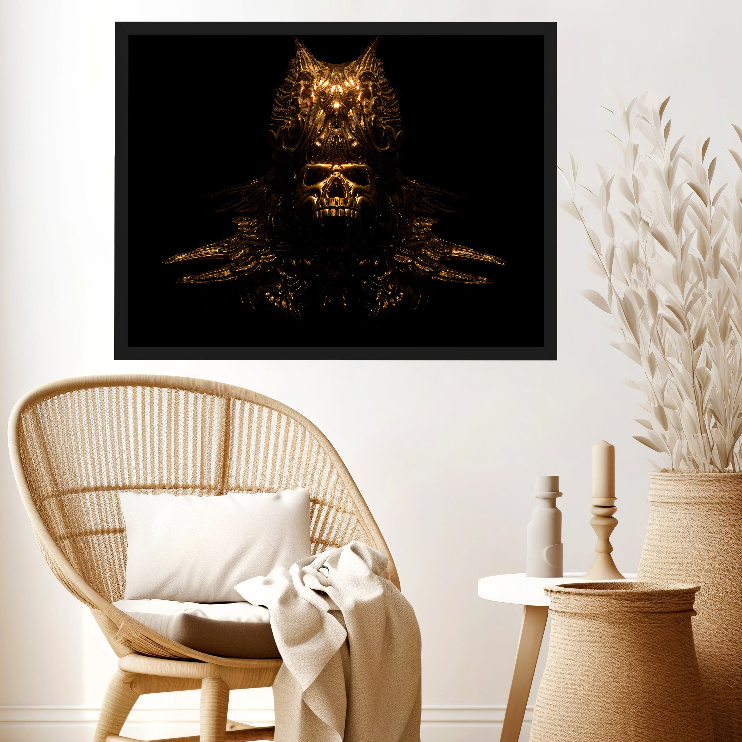 wandmotiv24 Poster, Poster - Totenkopf - M0125 - Bild 3 wandmotiv24 Poster, Poster - Totenkopf - M0125 - Bild 3