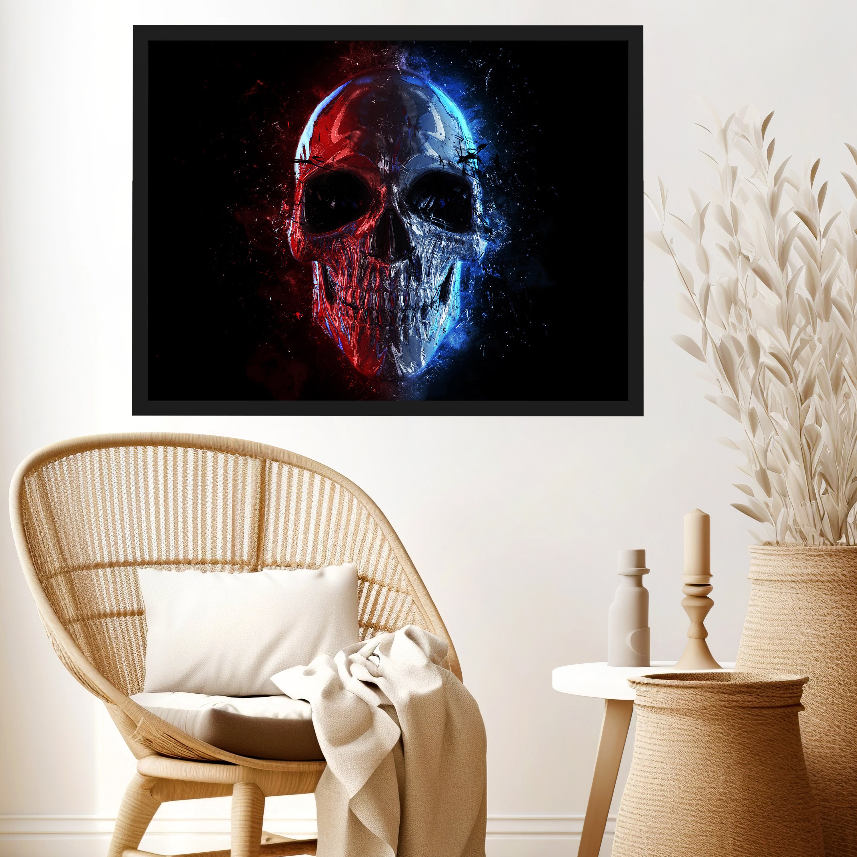 wandmotiv24 Poster, Poster - Totenkopf - M0126 - Bild 3 wandmotiv24 Poster, Poster - Totenkopf - M0126 - Bild 3