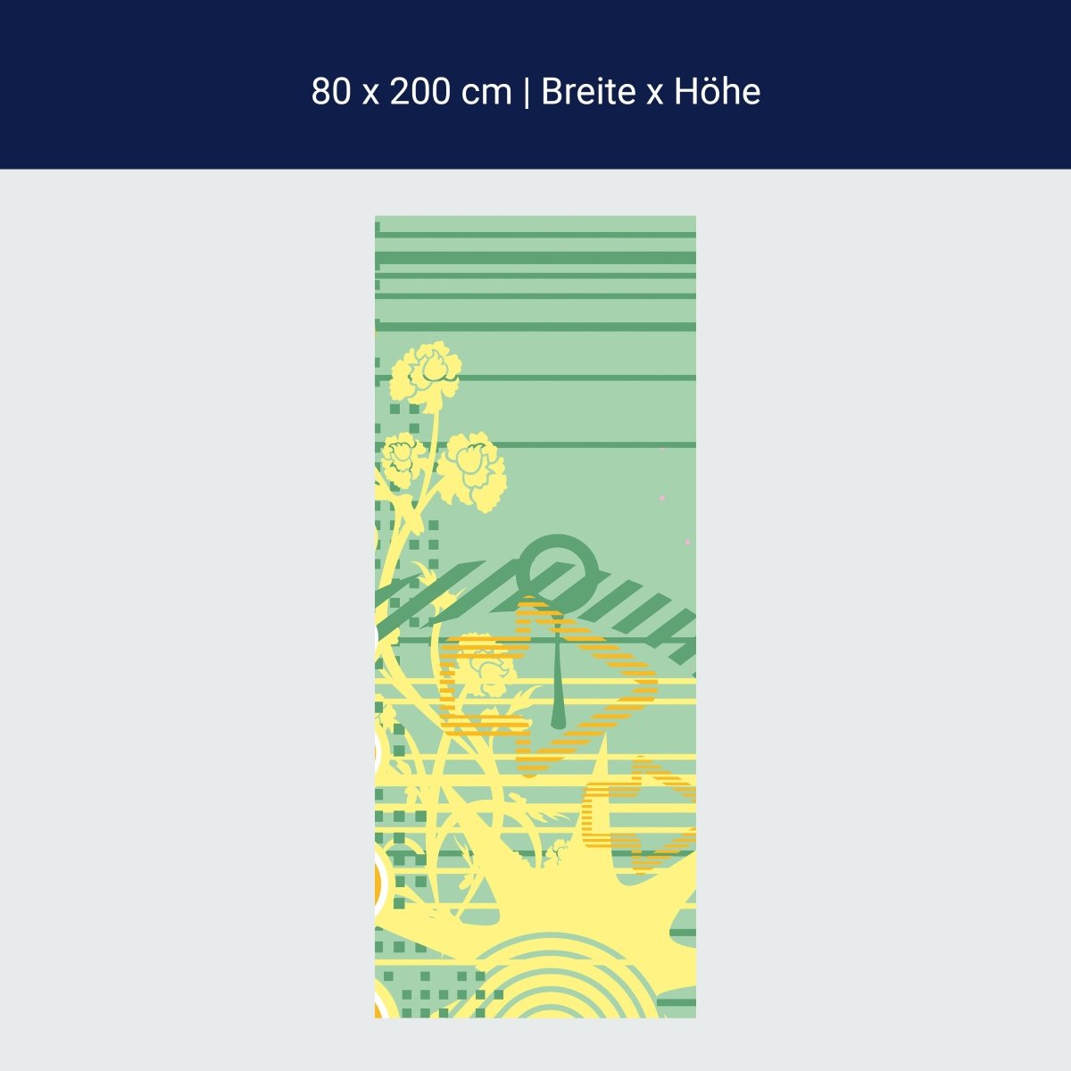 Duschwand Leah Blüten M0127 Duschwand Leah Blüten M0127