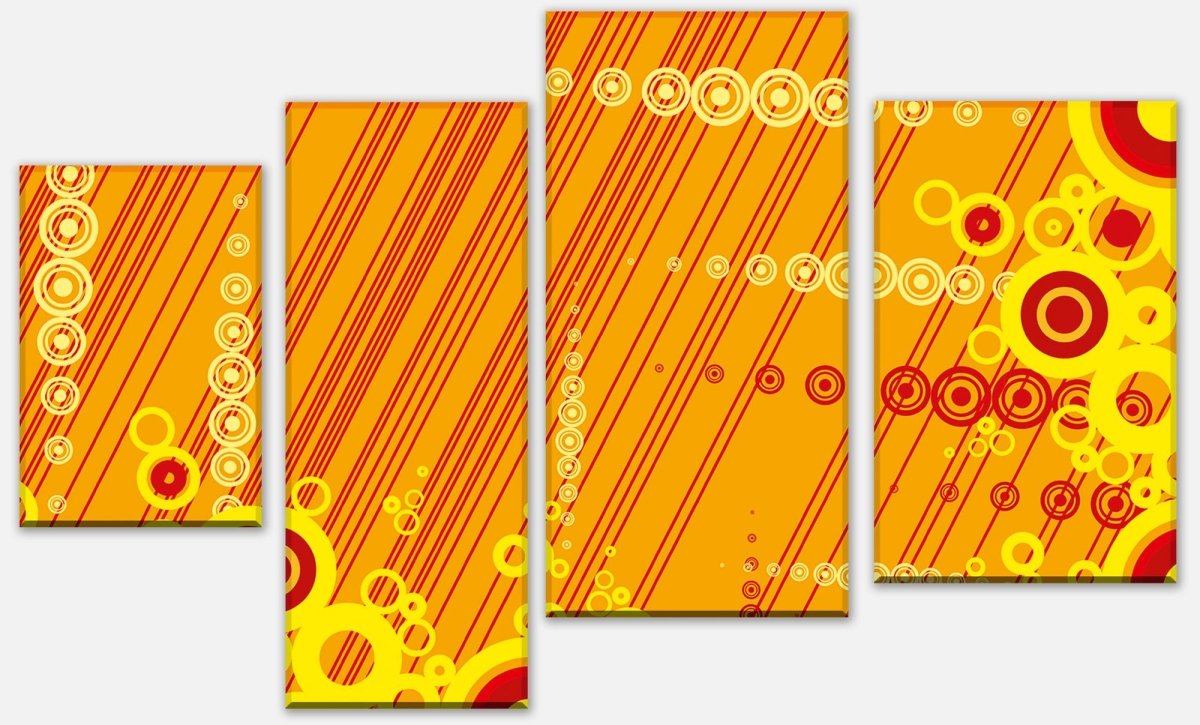 Leinwandbild Mehrteiler Jennifer Blüten M0128 Leinwandbild Mehrteiler Jennifer Blüten M0128