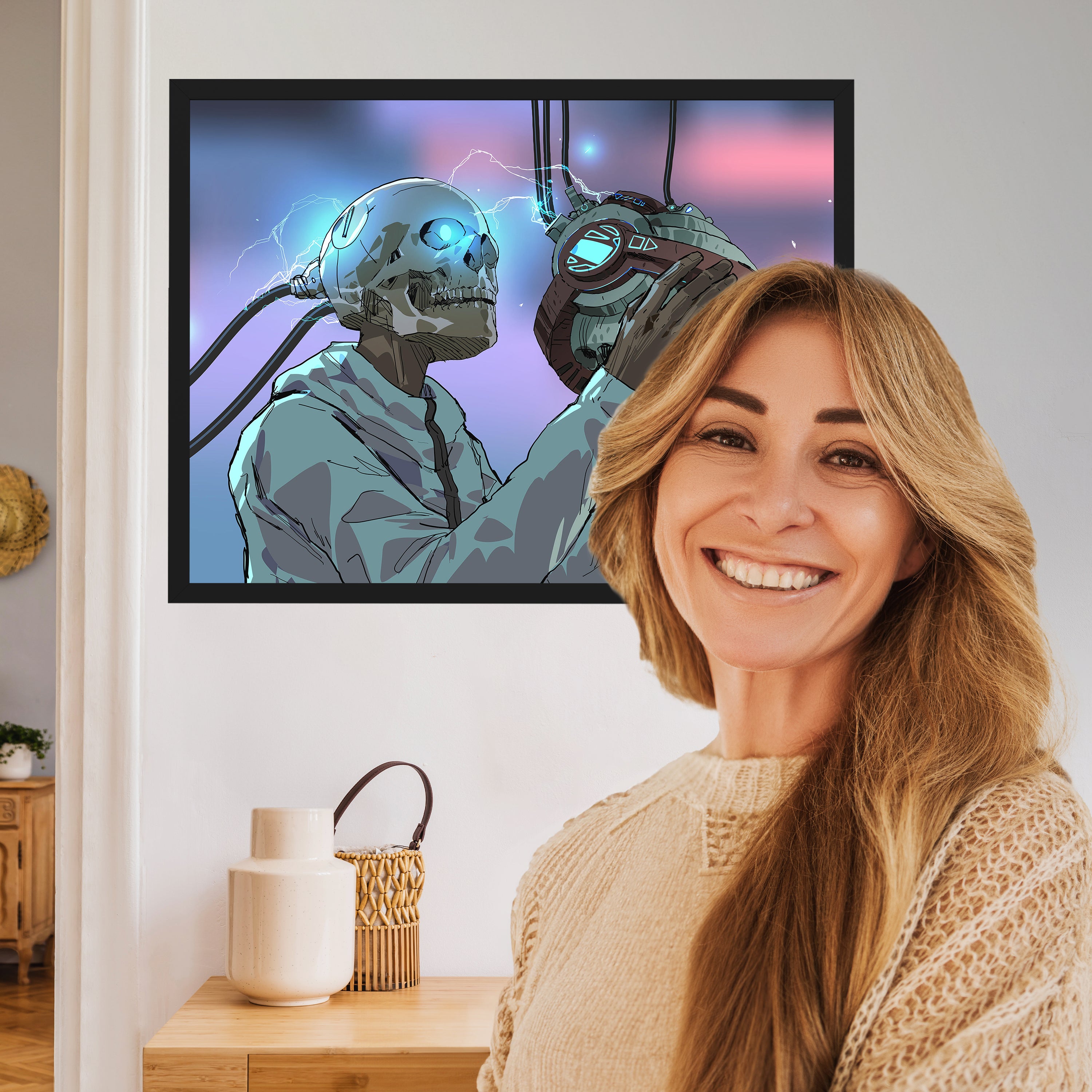 wandmotiv24 Poster, Poster - Totenkopf - M0130 - Bild 2 wandmotiv24 Poster, Poster - Totenkopf - M0130 - Bild 2