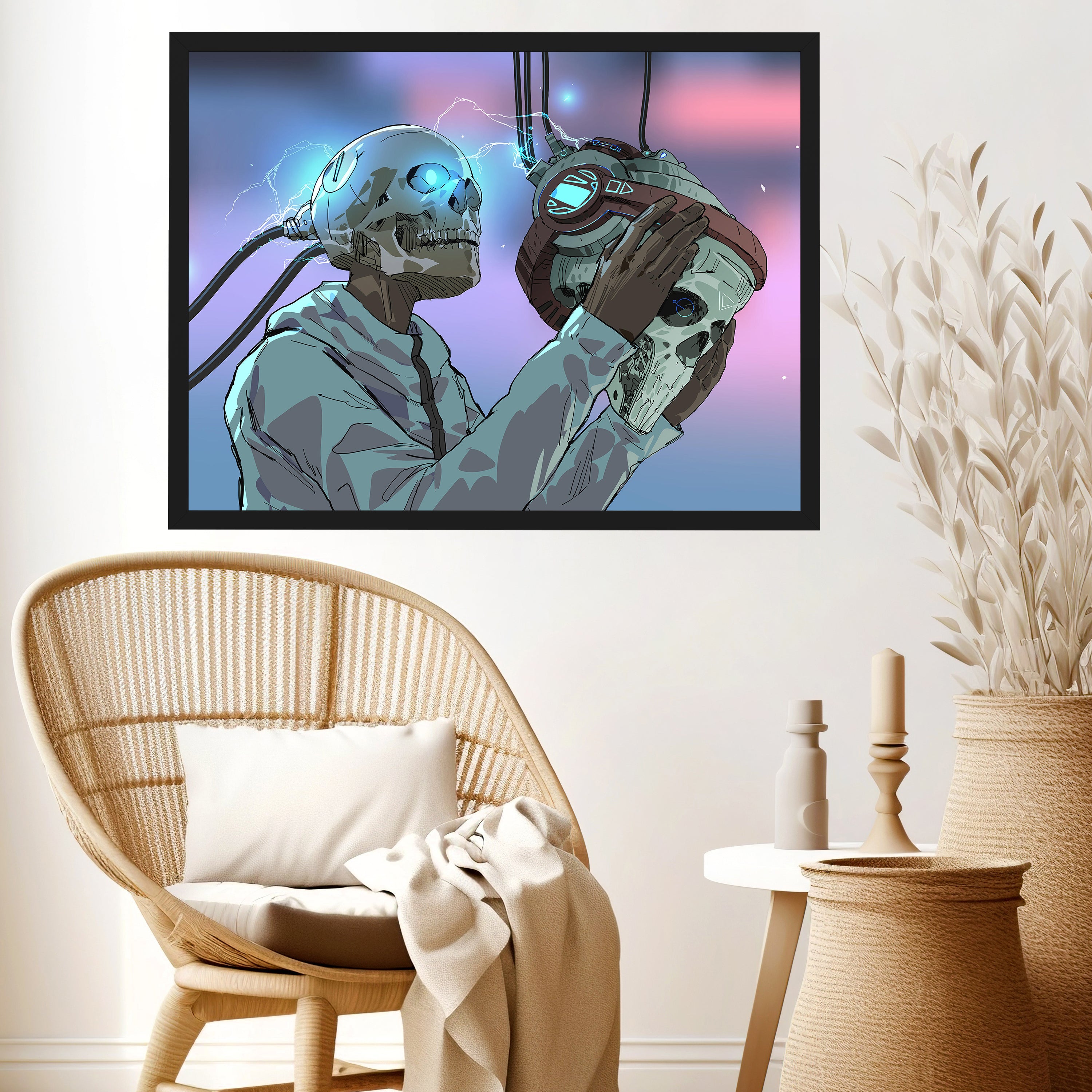 wandmotiv24 Poster, Poster - Totenkopf - M0130 - Bild 3 wandmotiv24 Poster, Poster - Totenkopf - M0130 - Bild 3