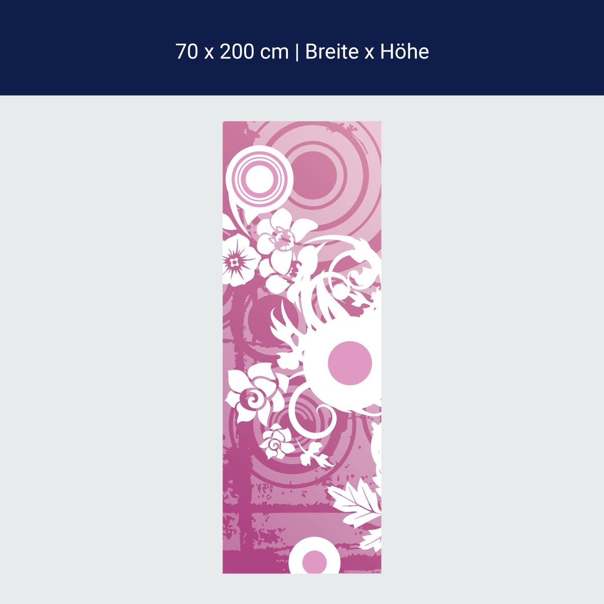 Duschwand Yvonne Blüten M0131 Duschwand Yvonne Blüten M0131