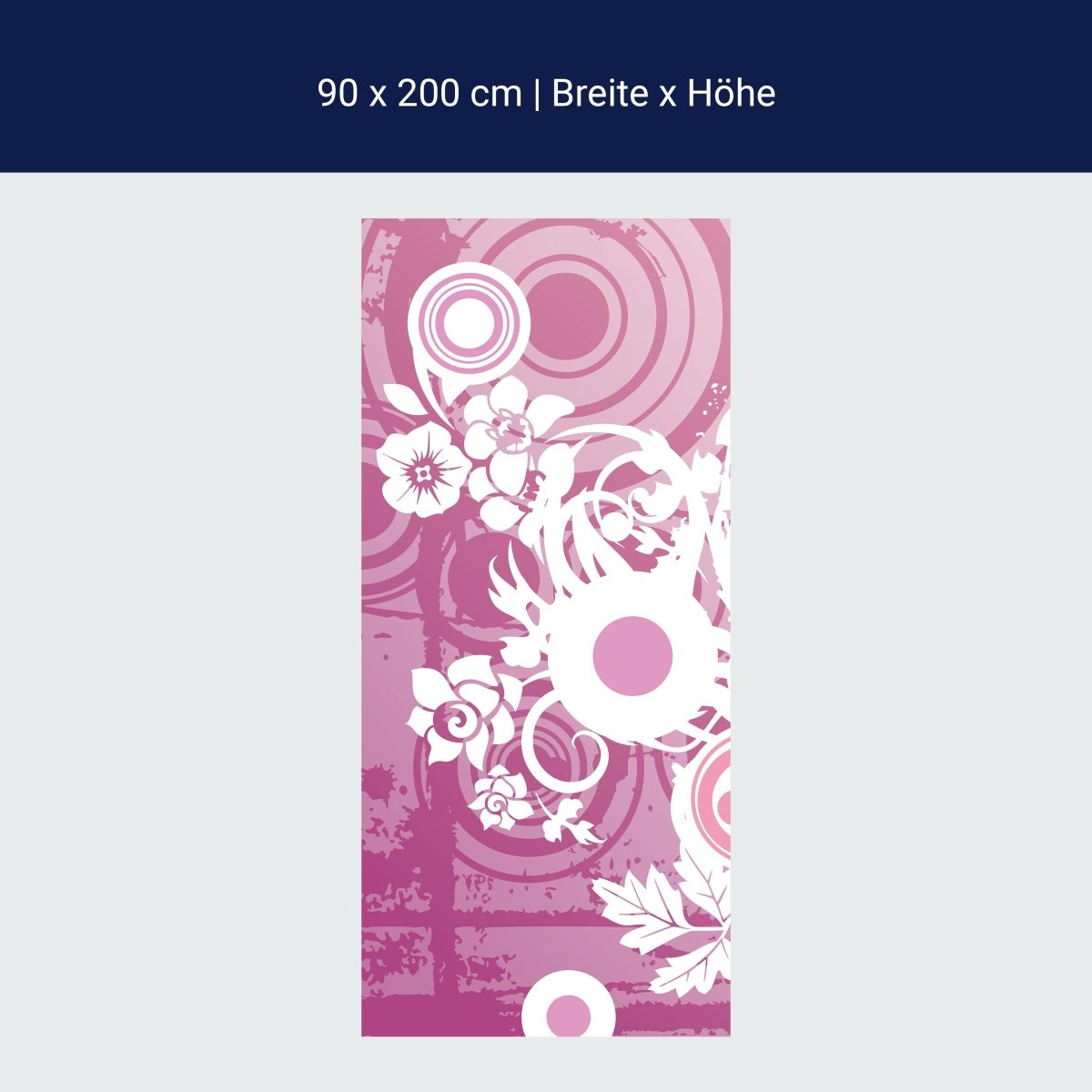 Duschwand Yvonne Blüten M0131 Duschwand Yvonne Blüten M0131