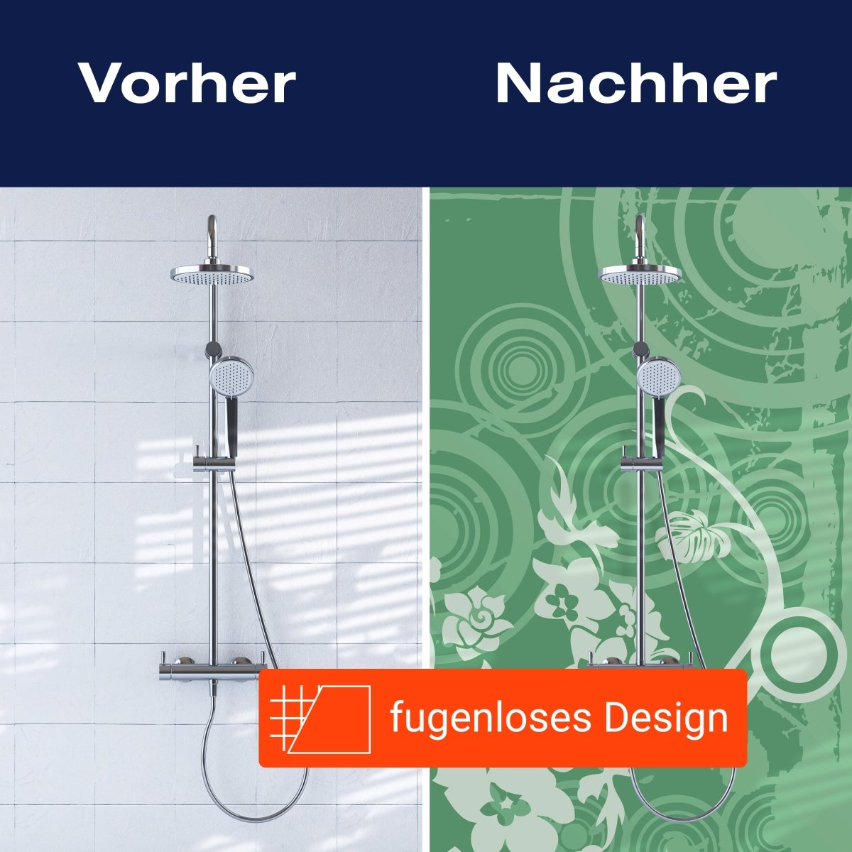 Duschwand Tina Floral M0132 entdecken - Bild 9 Duschwand Tina Floral M0132 entdecken - Bild 9