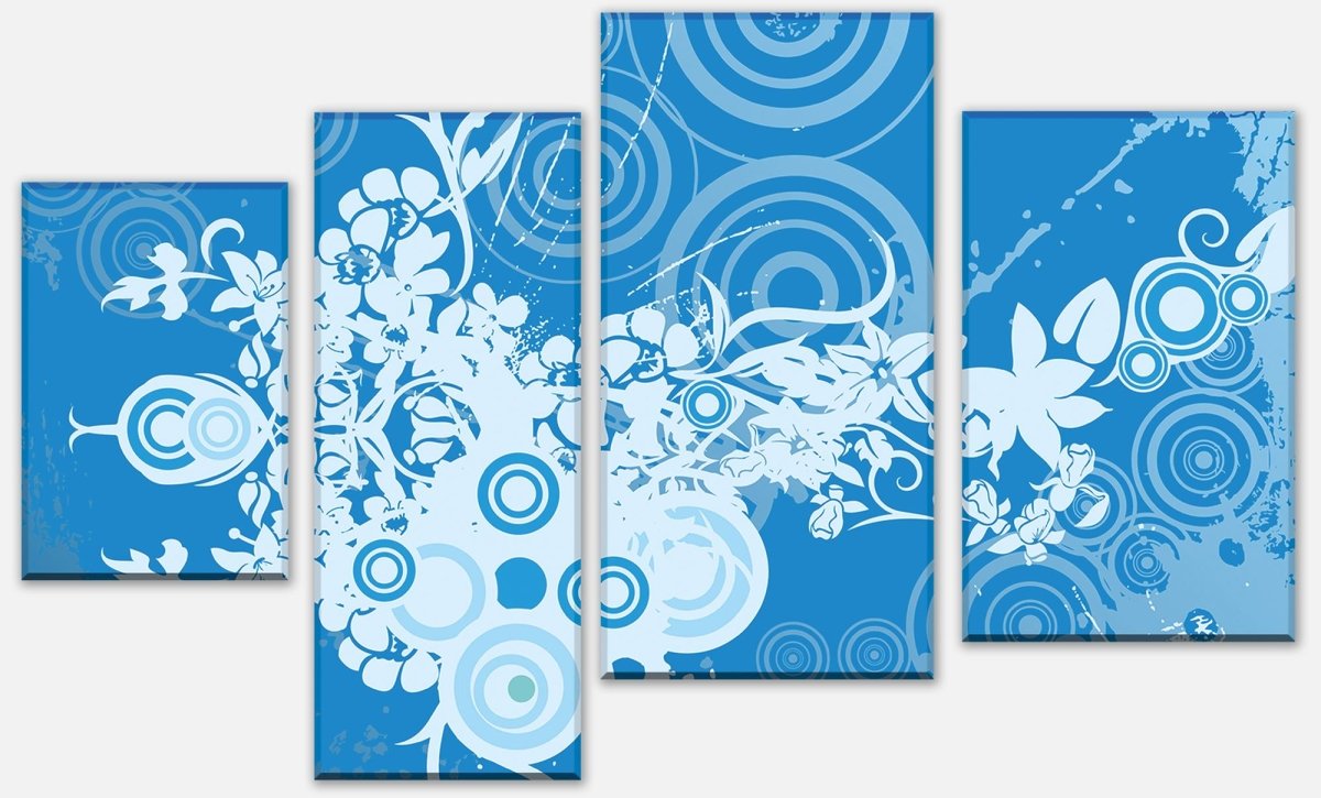 Leinwandbild Mehrteiler Romy Floral M0133 Leinwandbild Mehrteiler Romy Floral M0133