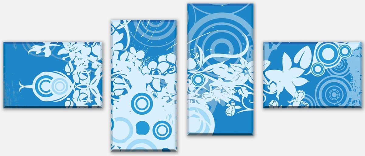 Leinwandbild Mehrteiler Romy Floral M0133 Leinwandbild Mehrteiler Romy Floral M0133