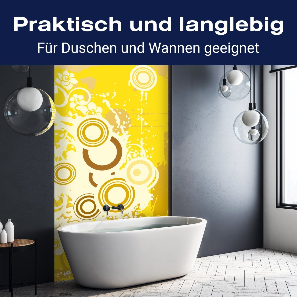 Duschwand Anita Floral M0134 entdecken - Bild 3 Duschwand Anita Floral M0134 entdecken - Bild 3