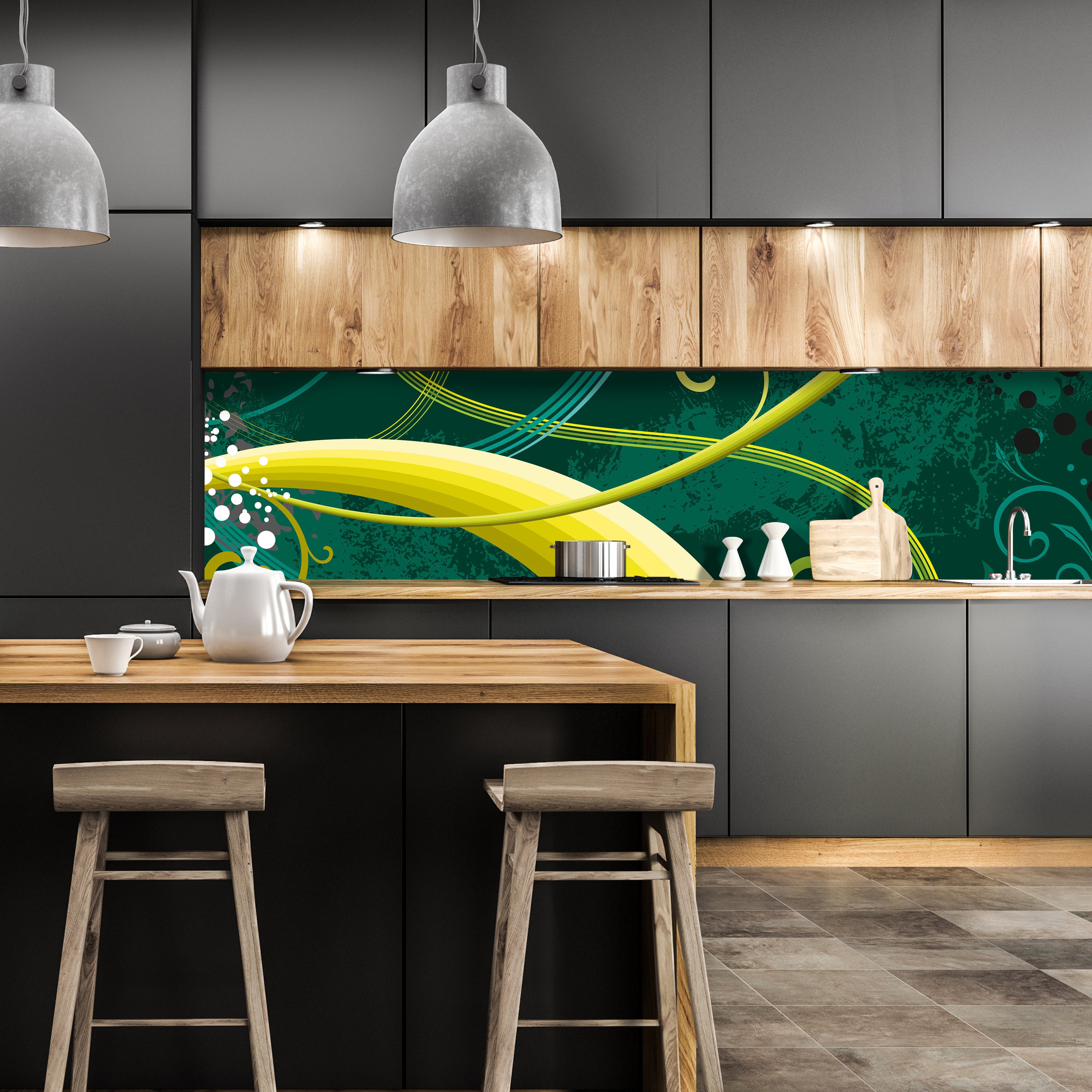 Küchenrückwand Corinna Floral M0135 entdecken - Bild 1 Küchenrückwand Corinna Floral M0135 entdecken - Bild 1