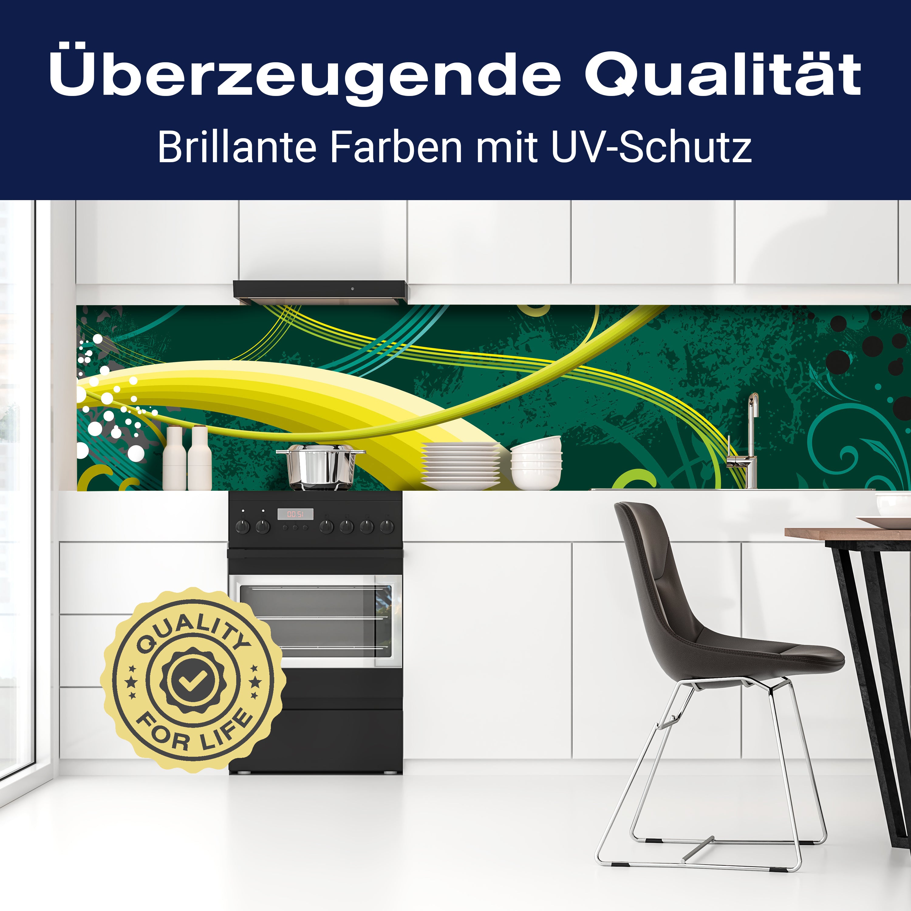 Küchenrückwand Corinna Floral M0135 entdecken - Bild 2 Küchenrückwand Corinna Floral M0135 entdecken - Bild 2