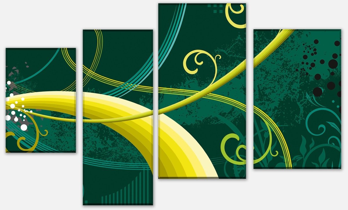 Leinwandbild Mehrteiler Corinna Floral M0135 Leinwandbild Mehrteiler Corinna Floral M0135