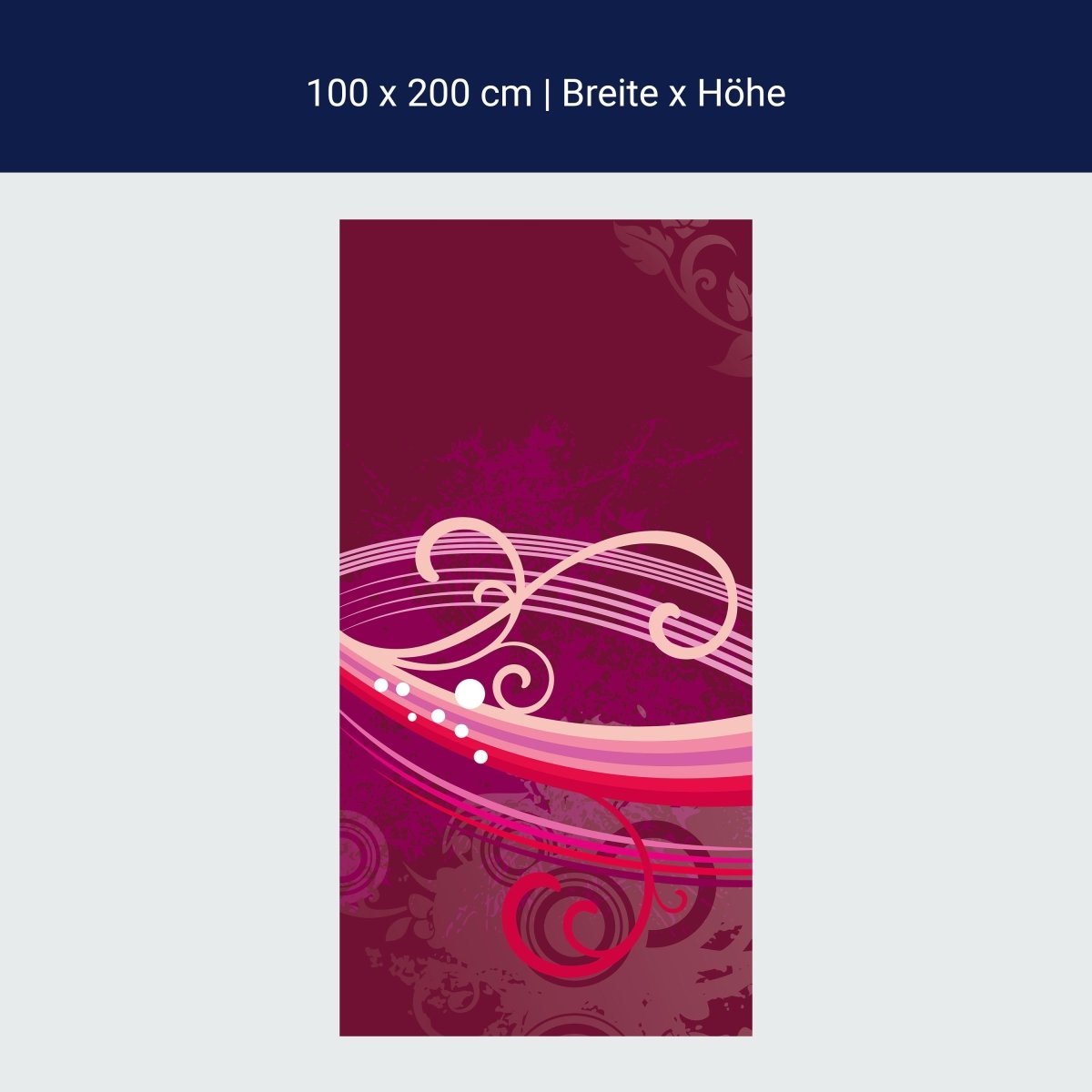 Duschwand Greta Floral M0138 Duschwand Greta Floral M0138