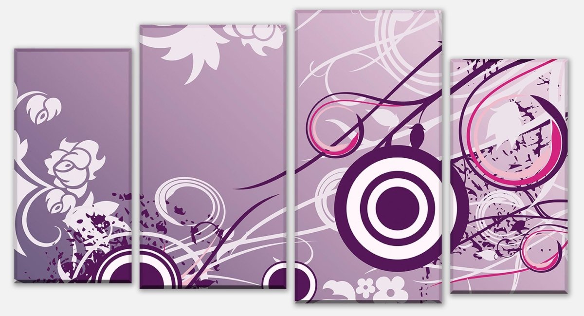 Leinwandbild Mehrteiler Manuela Floral M0139 Leinwandbild Mehrteiler Manuela Floral M0139