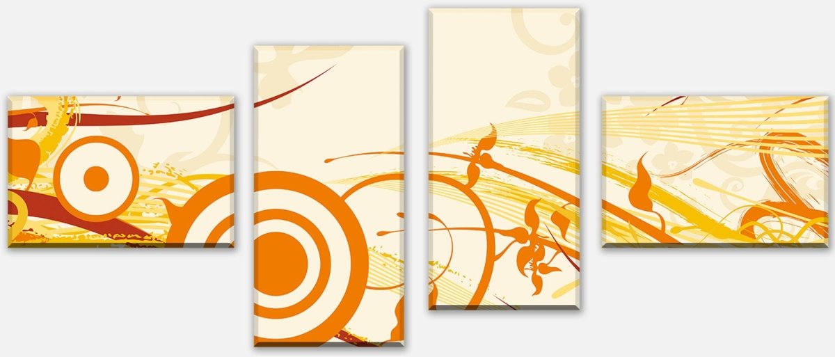 Leinwandbild Mehrteiler Andrea Floral M0141 Leinwandbild Mehrteiler Andrea Floral M0141