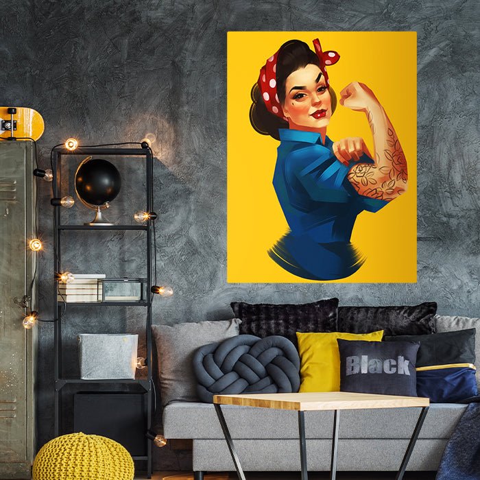 Leinwandbild starke Frauen, Hochformat M0141 kaufen - Bild 3 Leinwandbild starke Frauen, Hochformat M0141 kaufen - Bild 3