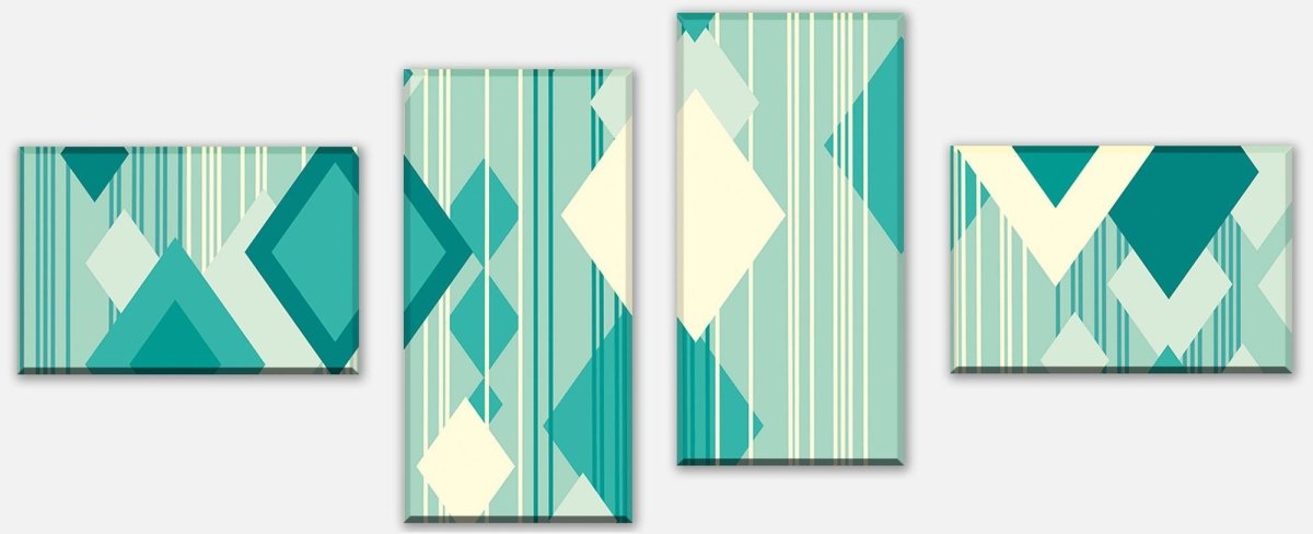 Leinwandbild Mehrteiler Simone Muster M0143 Leinwandbild Mehrteiler Simone Muster M0143