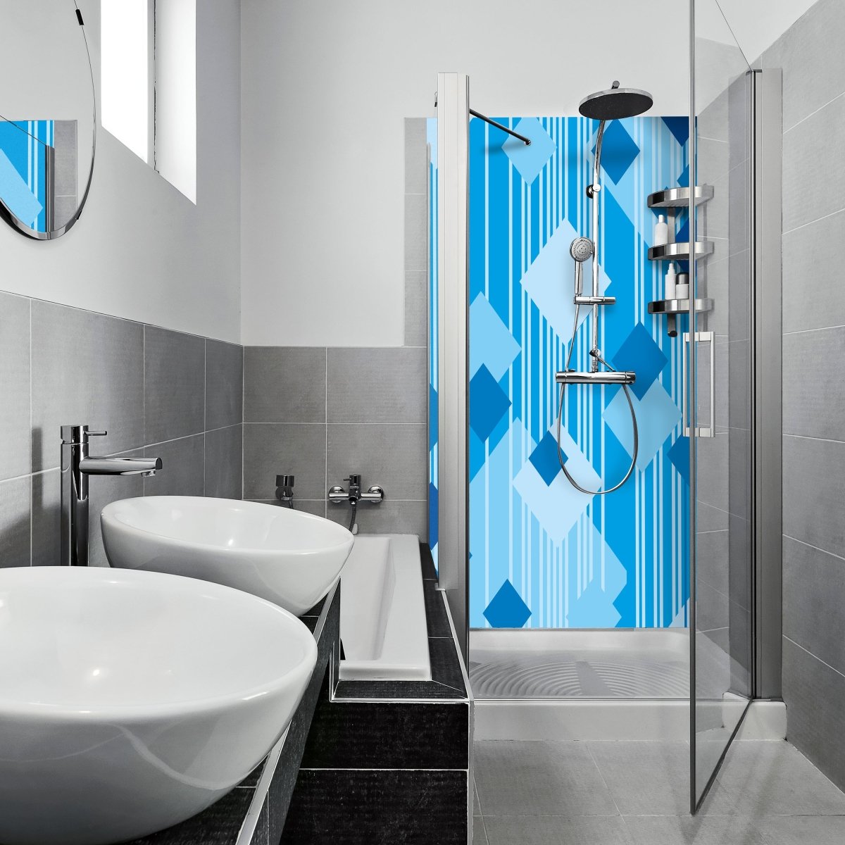 Duschwand Daniela Muster M0144 entdecken - Bild 1 Duschwand Daniela Muster M0144 entdecken - Bild 1