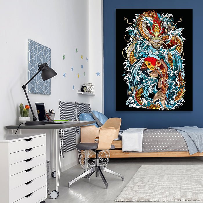 Acrylbild Acrylbild Fantasy, Hochformat M0145 M0145 - Bild 3 Acrylbild Acrylbild Fantasy, Hochformat M0145 M0145 - Bild 3