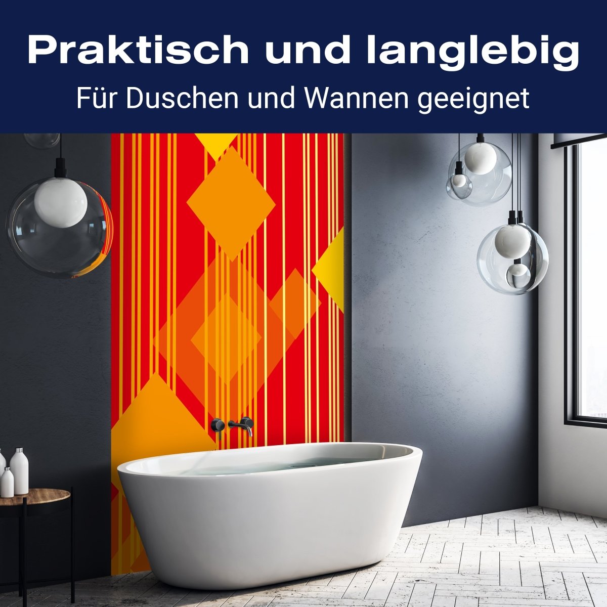 Duschwand Janine Muster M0145 entdecken - Bild 3 Duschwand Janine Muster M0145 entdecken - Bild 3