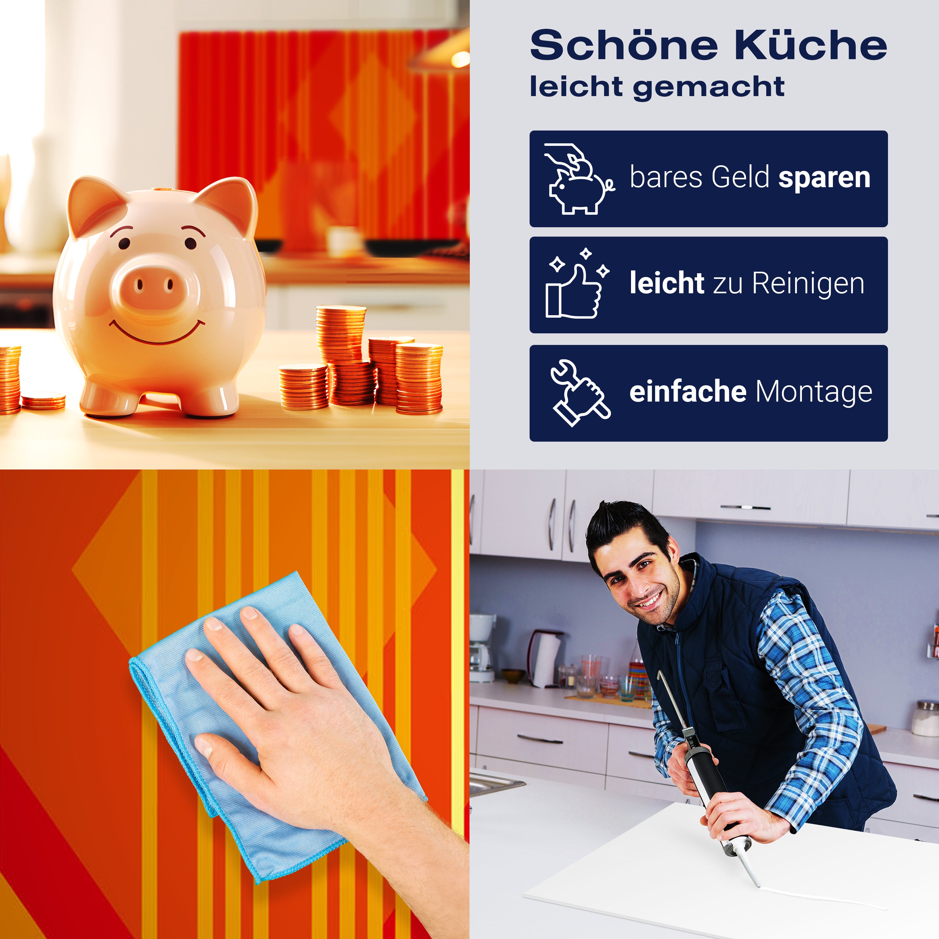 Küchenrückwand Janine Muster M0145 entdecken - Bild 7 Küchenrückwand Janine Muster M0145 entdecken - Bild 7