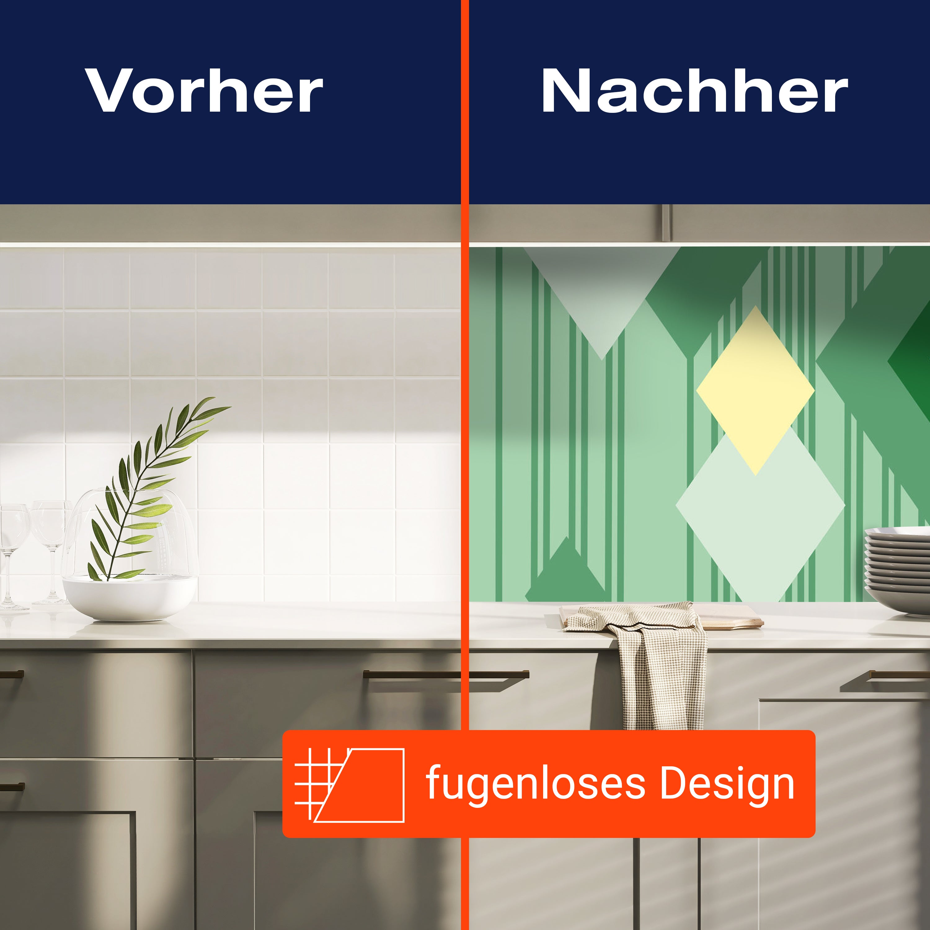 Küchenrückwand Anne Muster M0148 entdecken - Bild 9 Küchenrückwand Anne Muster M0148 entdecken - Bild 9