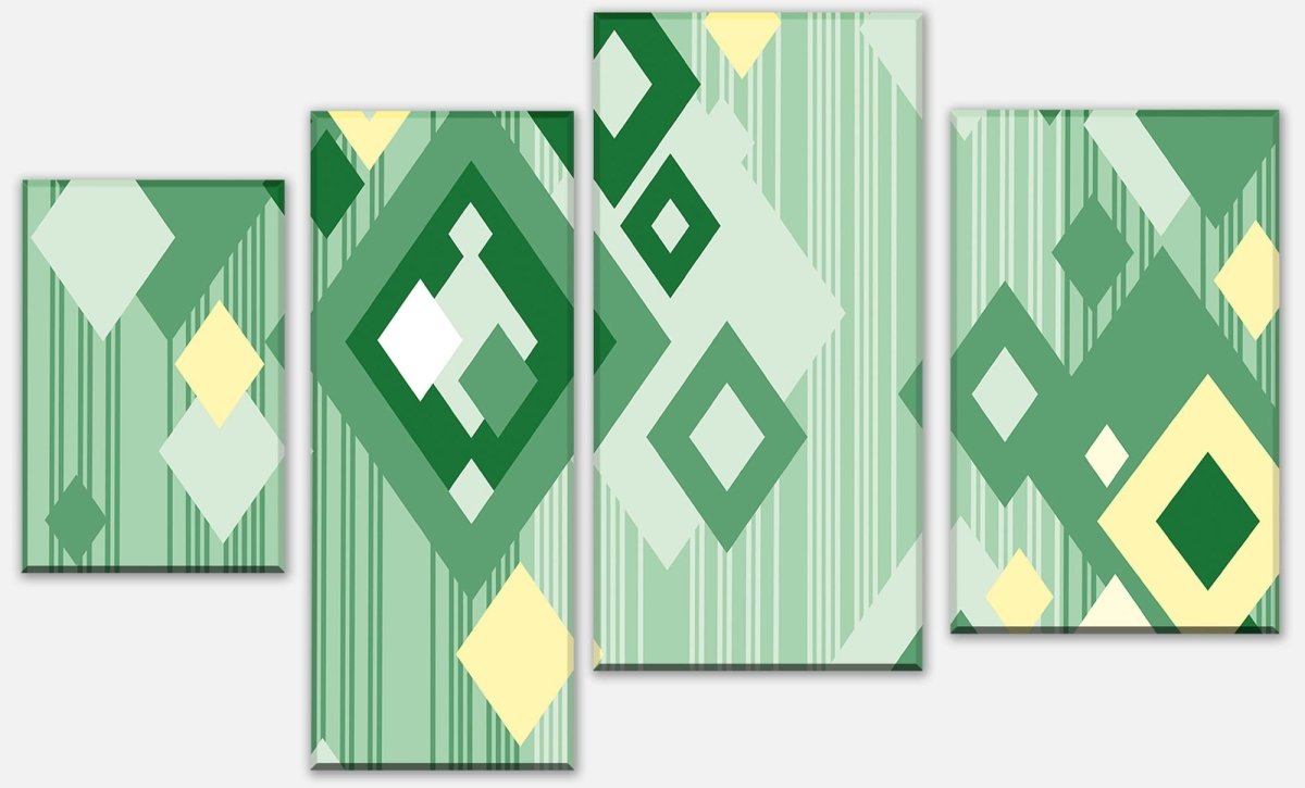 Leinwandbild Mehrteiler Anne Muster M0148 Leinwandbild Mehrteiler Anne Muster M0148